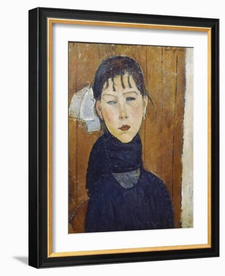 La Petite Marie, 1918-Amadeo Modigliani-Framed Giclee Print