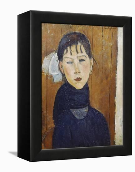 La Petite Marie, 1918-Amadeo Modigliani-Framed Premier Image Canvas