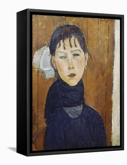 La Petite Marie, 1918-Amadeo Modigliani-Framed Premier Image Canvas