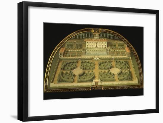 La Petraia Villa, Built for the De Medici Family, Tuscany, Italy, from Series-Giusto Utens-Framed Giclee Print