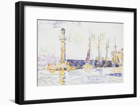 La Phare-Paul Signac-Framed Giclee Print