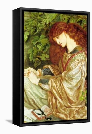 La Pia De' Tolomei-Dante Gabriel Rossetti-Framed Stretched Canvas