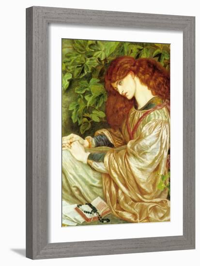 La Pia De' Tolomei-Dante Gabriel Rossetti-Framed Art Print