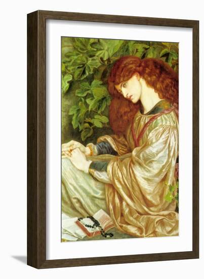 La Pia De' Tolomei-Dante Gabriel Rossetti-Framed Art Print