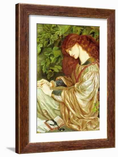 La Pia De' Tolomei-Dante Gabriel Rossetti-Framed Art Print