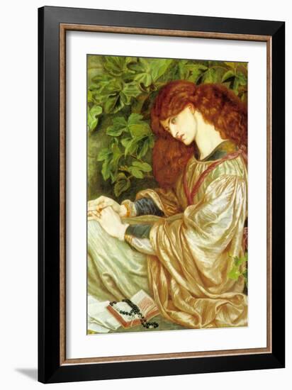 La Pia De' Tolomei-Dante Gabriel Rossetti-Framed Art Print