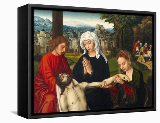 La Pieta Au Pied De La Croix - Peinture De Ambrosius Benson (1495-1550), Huile Sur Bois, Vers 1530,-Ambrosius Benson-Framed Premier Image Canvas