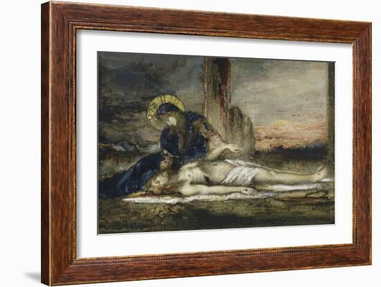 La Pietà-Gustave Moreau-Framed Giclee Print