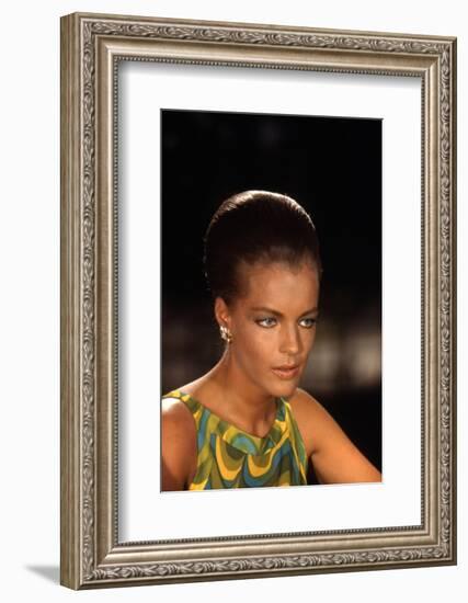 La Piscine by Jacques Deray with Romy Schneider, 1969 (photo)-null-Framed Photo