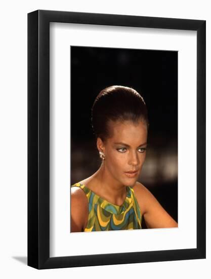 La Piscine by Jacques Deray with Romy Schneider, 1969 (photo)-null-Framed Photo