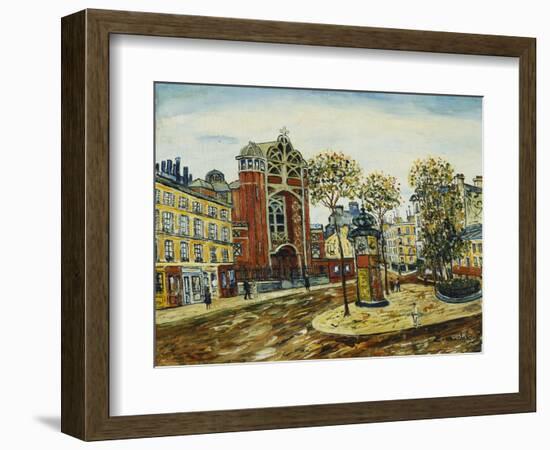 La Place a Montmartre-Elisee Maclet-Framed Giclee Print