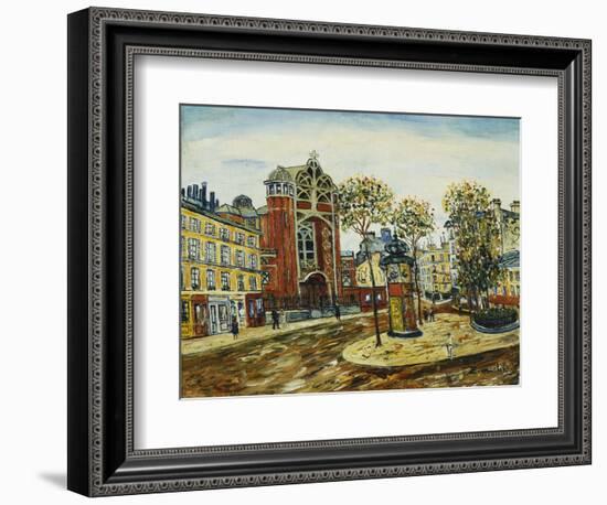 La Place a Montmartre-Elisee Maclet-Framed Giclee Print