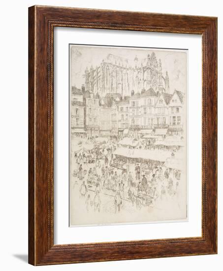 La Place, Beauvois, 1907-Joseph Pennell-Framed Giclee Print