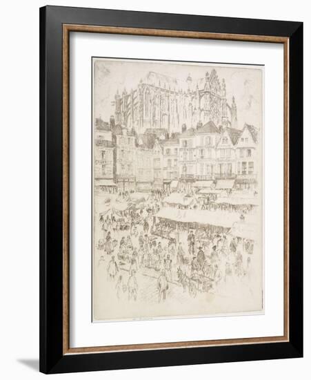 La Place, Beauvois, 1907-Joseph Pennell-Framed Giclee Print