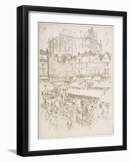 La Place, Beauvois, 1907-Joseph Pennell-Framed Giclee Print