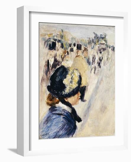 La Place Clichy, circa 1880-Pierre-Auguste Renoir-Framed Giclee Print