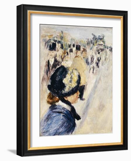 La Place Clichy, circa 1880-Pierre-Auguste Renoir-Framed Giclee Print