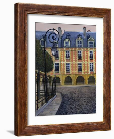 La Place Des Vosges-Isy Ochoa-Framed Giclee Print