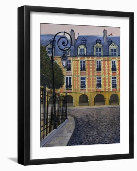 La Place Des Vosges-Isy Ochoa-Framed Giclee Print