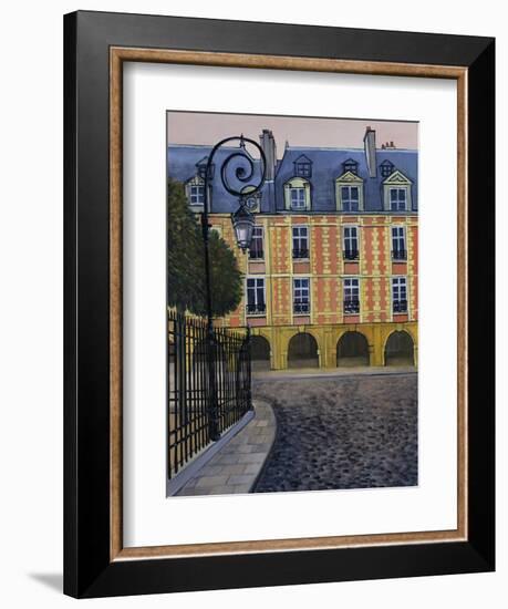 La Place Des Vosges-Isy Ochoa-Framed Giclee Print