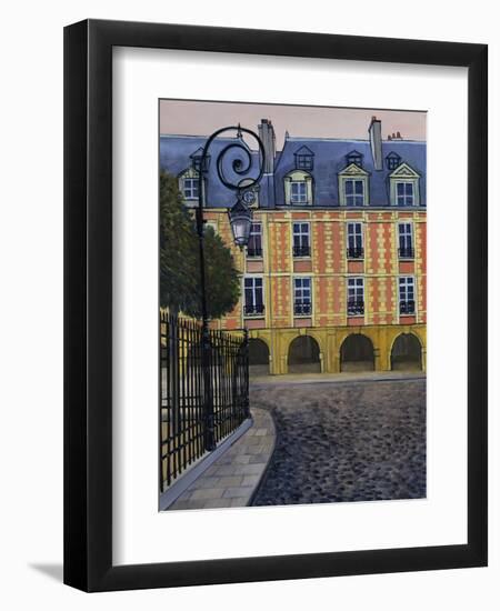 La Place Des Vosges-Isy Ochoa-Framed Giclee Print