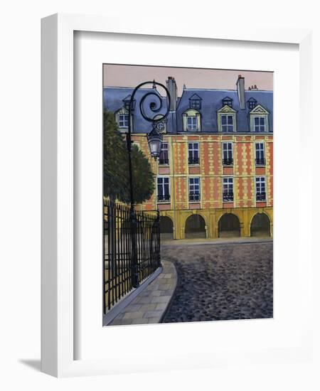 La Place Des Vosges-Isy Ochoa-Framed Giclee Print