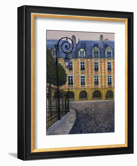 La Place Des Vosges-Isy Ochoa-Framed Giclee Print