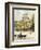 La Place du Louvre-Louis Beraud-Framed Giclee Print