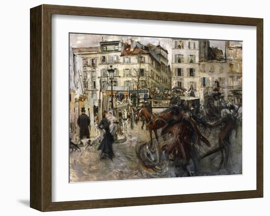 La Place Pigalle, 1874-Giovanni Boldini-Framed Giclee Print