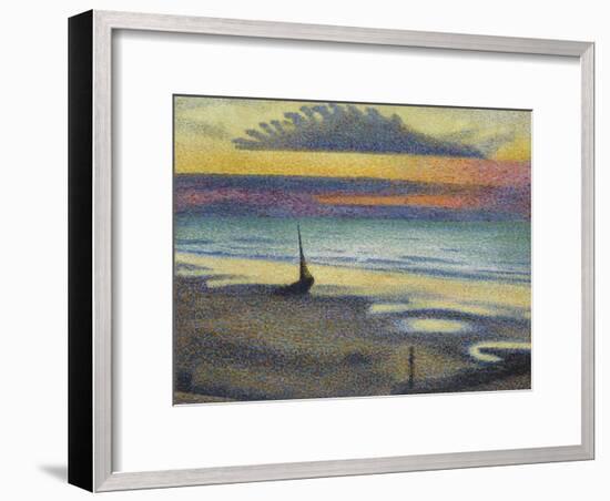 La Plage à Heist-Georges Lemmen-Framed Giclee Print