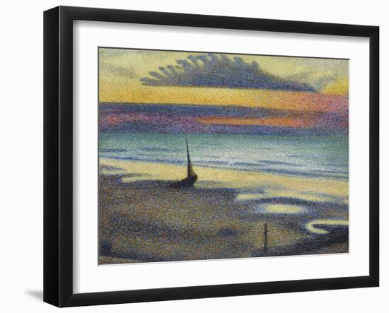 La Plage à Heist-Georges Lemmen-Framed Giclee Print