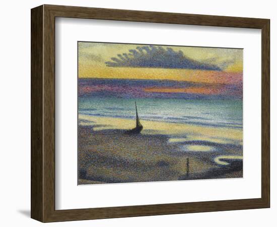 La Plage à Heist-Georges Lemmen-Framed Giclee Print