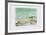 La plage d'Houlgate-Jean Claude Picot-Framed Collectable Print