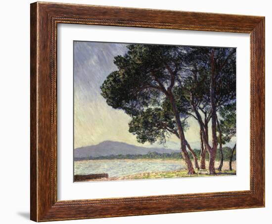 La Plage de Juan-Les-Pins, 1888-Claude Monet-Framed Giclee Print