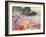 La Plage de Saint-Clair, 1906-07-Henri Edmond Cross-Framed Giclee Print