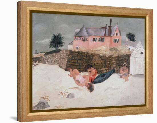 La Plage Hotel, Ty-Mad, Treboul, 1930-Christopher Wood-Framed Premier Image Canvas