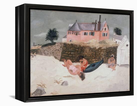 La Plage Hotel, Ty-Mad, Treboul, 1930-Christopher Wood-Framed Premier Image Canvas