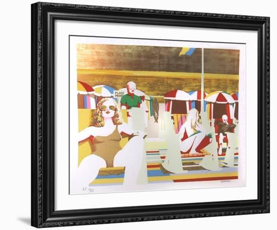 La Plage-Brandon-Framed Limited Edition