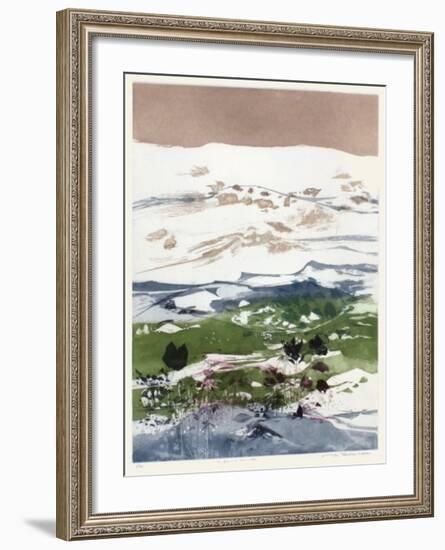 La plagne à marmottes-Nicole Tercinet Levin-Framed Collectable Print