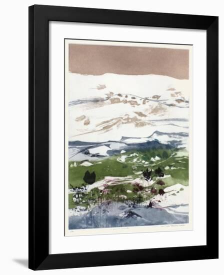 La plagne à marmottes-Nicole Tercinet Levin-Framed Collectable Print