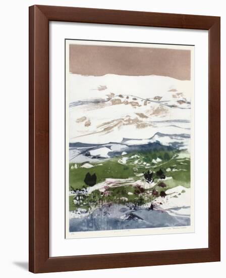 La plagne à marmottes-Nicole Tercinet Levin-Framed Collectable Print