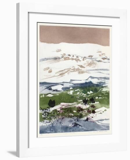 La plagne à marmottes-Nicole Tercinet Levin-Framed Collectable Print