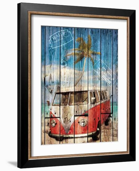 La Playa-Bresso Solá-Framed Giclee Print