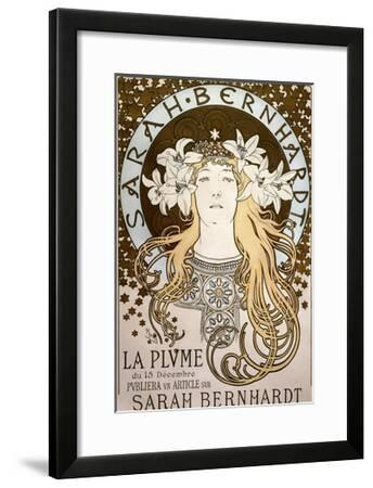 La Plume Featuring Sarah Bernhardt 1896 Giclee Print By Alphonse Mucha Art Com La Plume Featuring Sarah Bernhardt 1896 Giclee Print By Alphonse Mucha Art Com