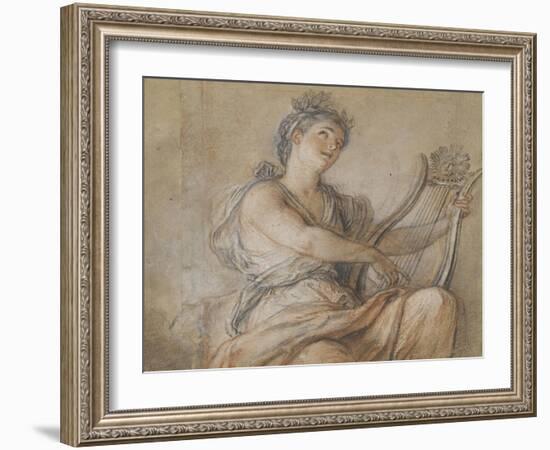 La poésie lyrique-Charles de La Fosse-Framed Giclee Print