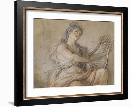 La poésie lyrique-Charles de La Fosse-Framed Giclee Print