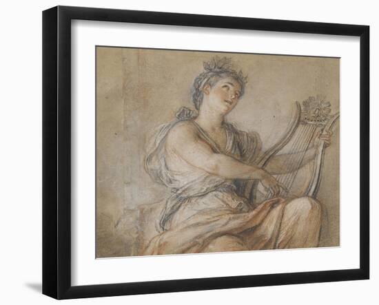 La poésie lyrique-Charles de La Fosse-Framed Giclee Print