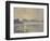 La Pointe De Cougoussa, Sunset, 1925 (Oil on Canvas)-Lucien Pissarro-Framed Giclee Print