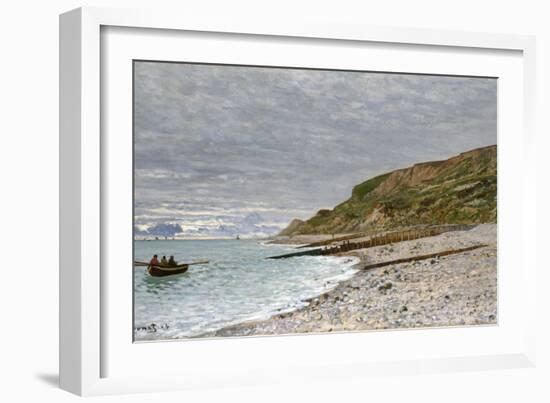 La Pointe De La Hève, Sainte-Adresse, 1864-Claude Monet-Framed Giclee Print