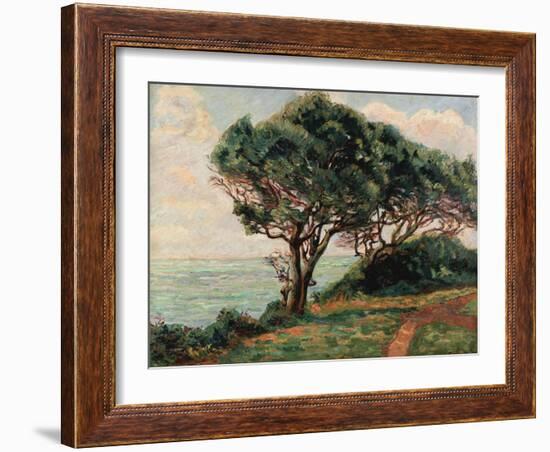 La Pointe De La Pierriere, St. Palais-Armand Guillaumin-Framed Giclee Print